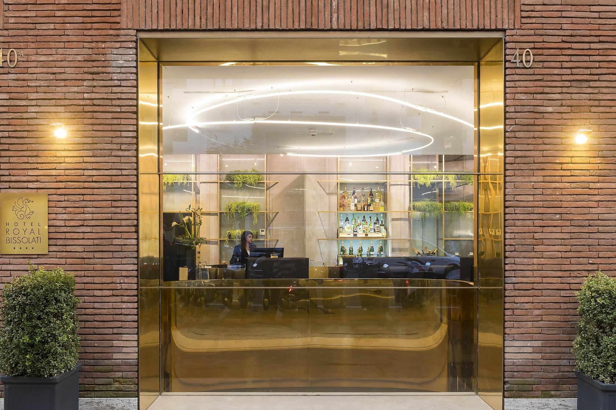 Hotel Royal Bissolati Rome Bagian luar foto